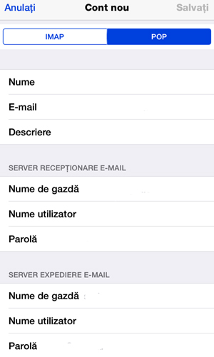Server iPhone Expediere Primire